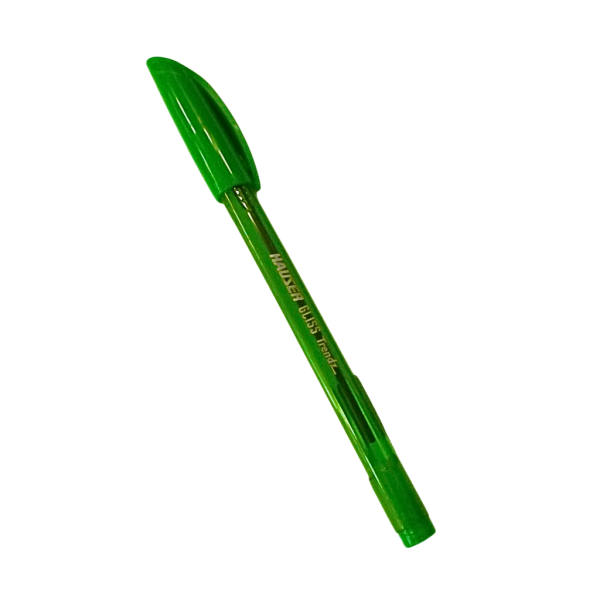 stylo-a-bille-hauser-gliss-1mm-vert